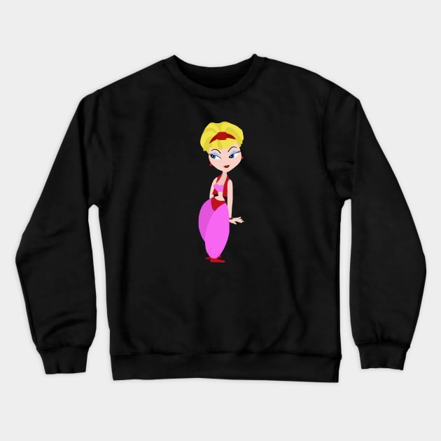 Jeannie Crewneck Sweatshirt by ElviaMontemayor